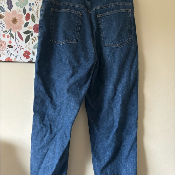 LL Bean flannel lined jeans size 14 - Picture 3 of 4